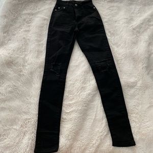 Super Cute Fashion Nova Black Jeans